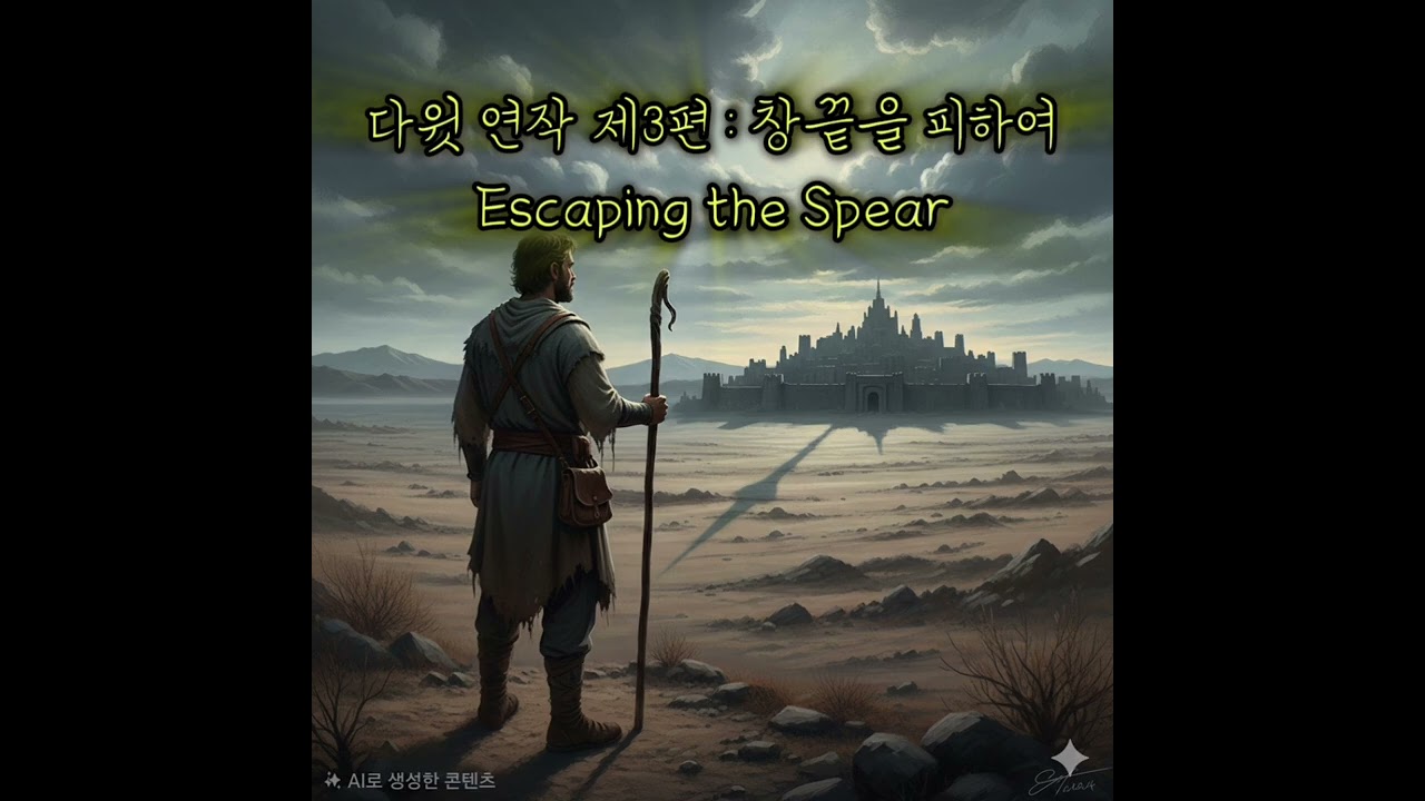 다윗연작 7-3 | 창끝을 피하여 (Escaping the Spear) ​#다윗연작 #창끝을피하여 #사울의시기 #하나님 #예수님