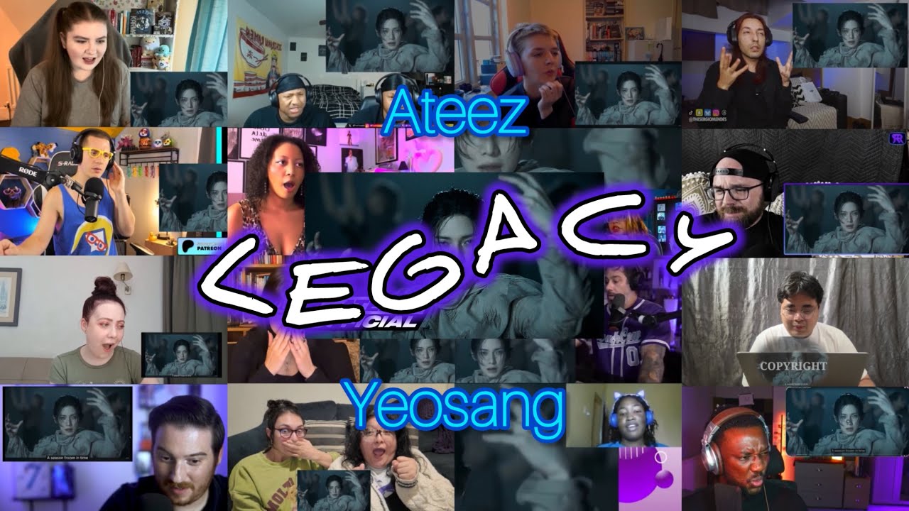 ATEEZ YEOSANG - 'Legacy' | ATEEZ Present | REACTION MASHUP 