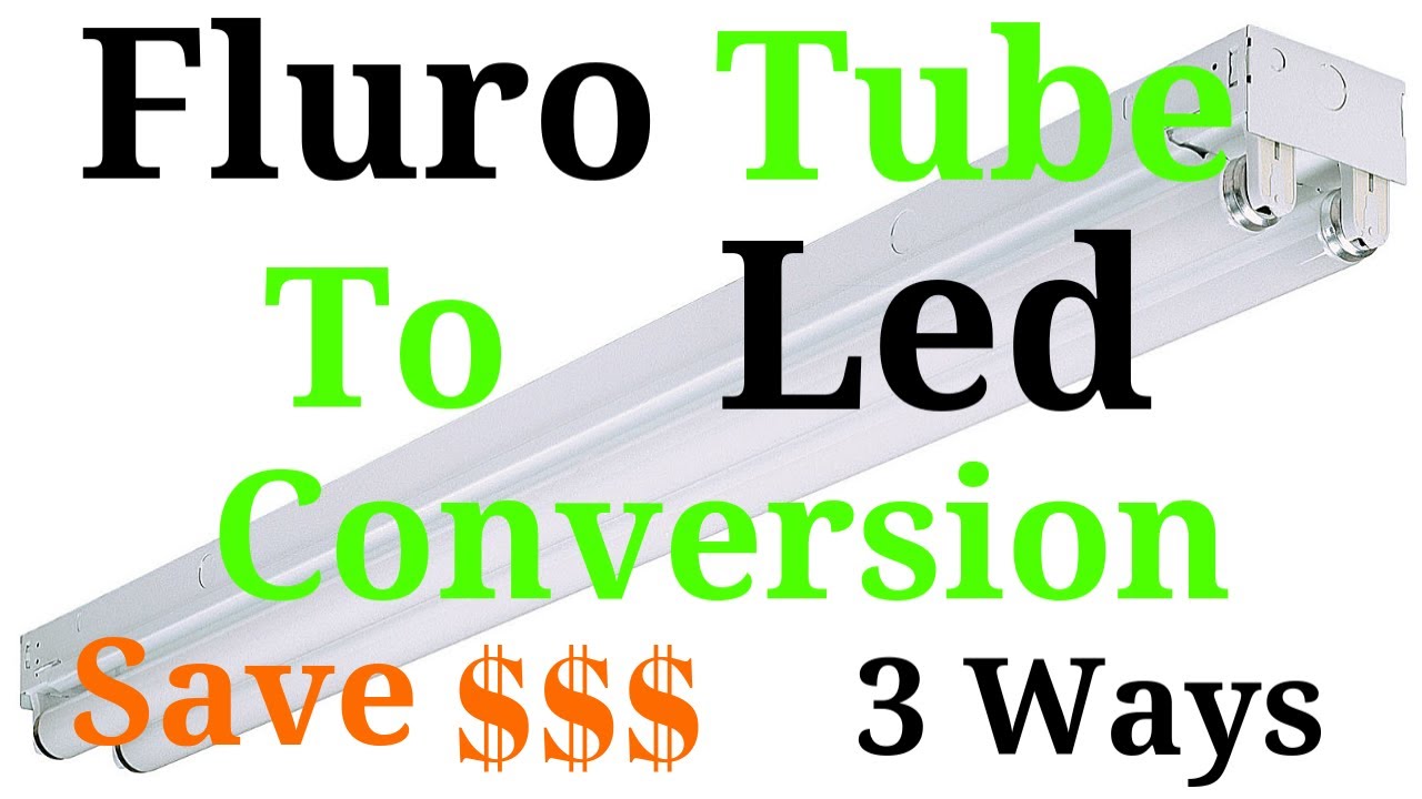 Дешевая переделка люминесцентной лампы в светодиод: 3 способа