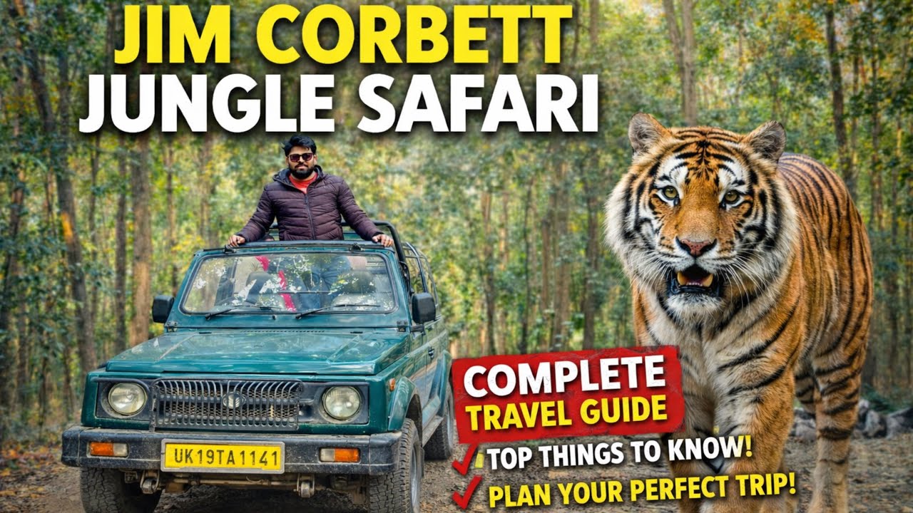 Jim Corbett Jungle Safari | Jim Corbett National Park | Complete Guide |