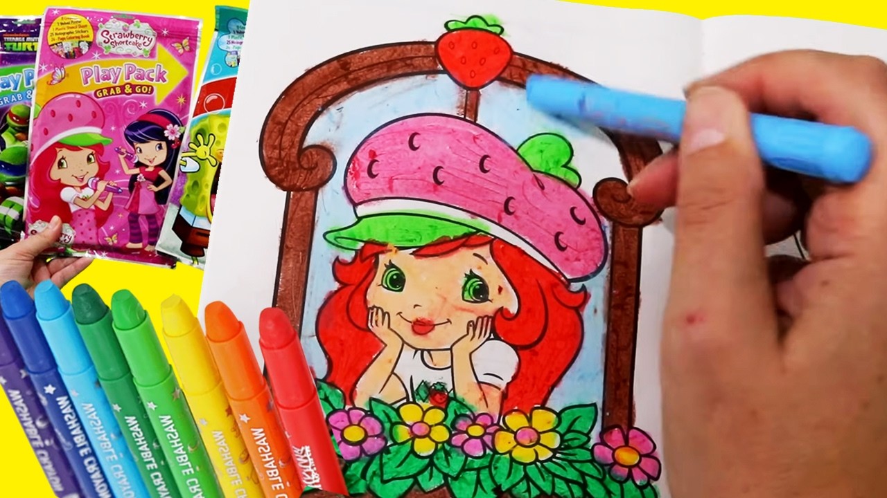 Coloreamos a Rosita Fresita, Bob Esponja, Tortugas y My Little Pony