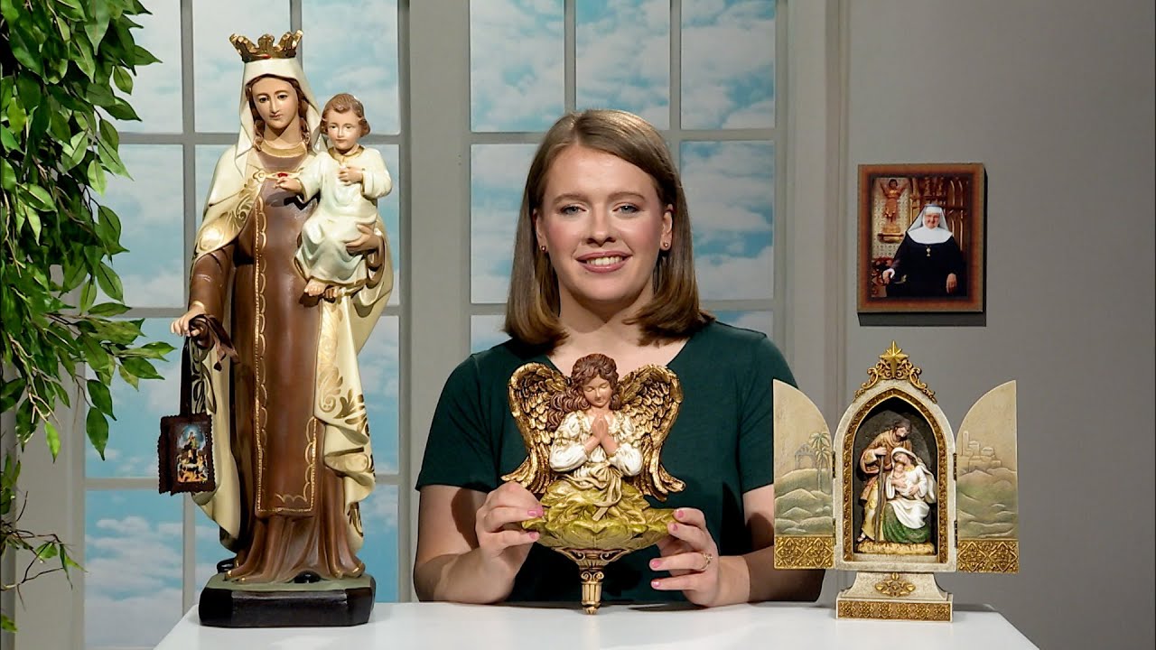 EWTN RELIGIOUS CATALOGUE - 2024-07-15 - OUR LADY OF MT CARMEL STATUE