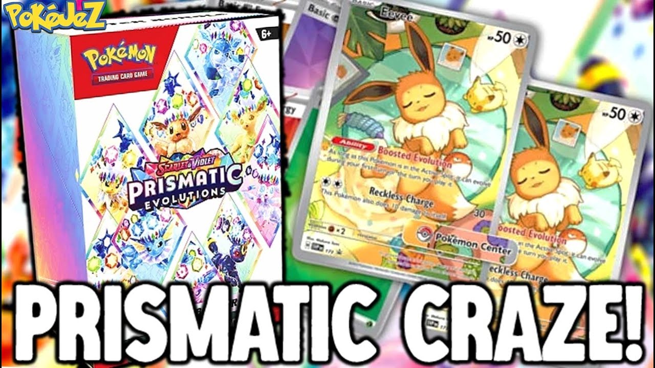 WHAT'S INSIDE? PRISMATIC EVOLUTION BOOSTER BUNDLE!