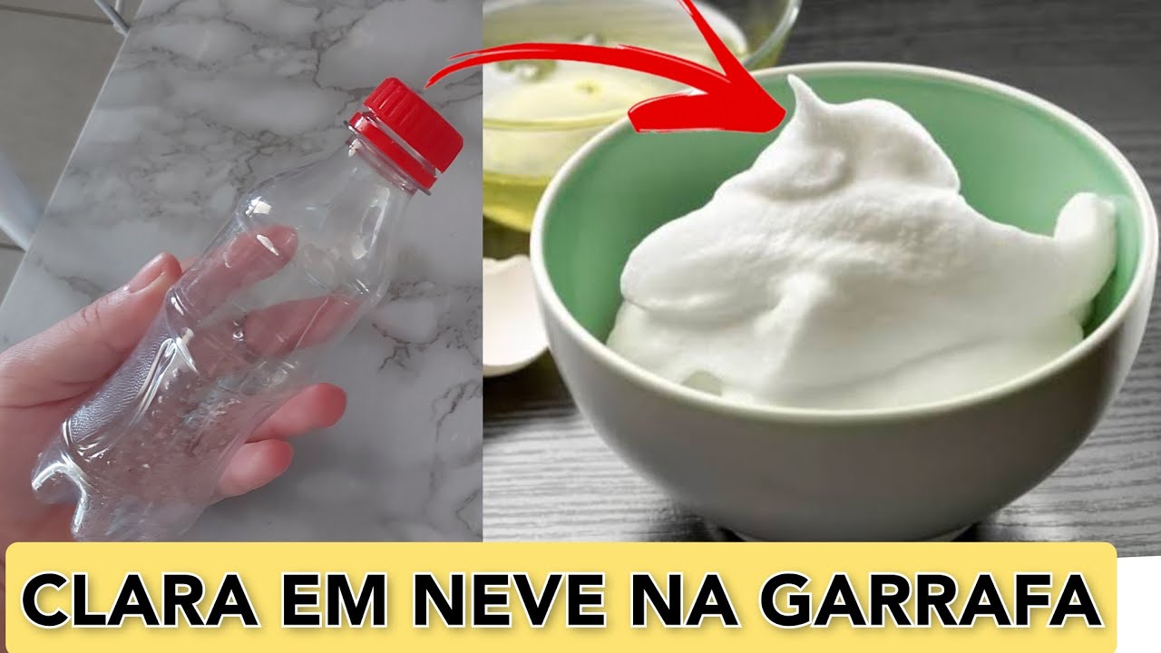 CLARA EM NEVE NA GARRAFA PET / SEM BATEDEIRA