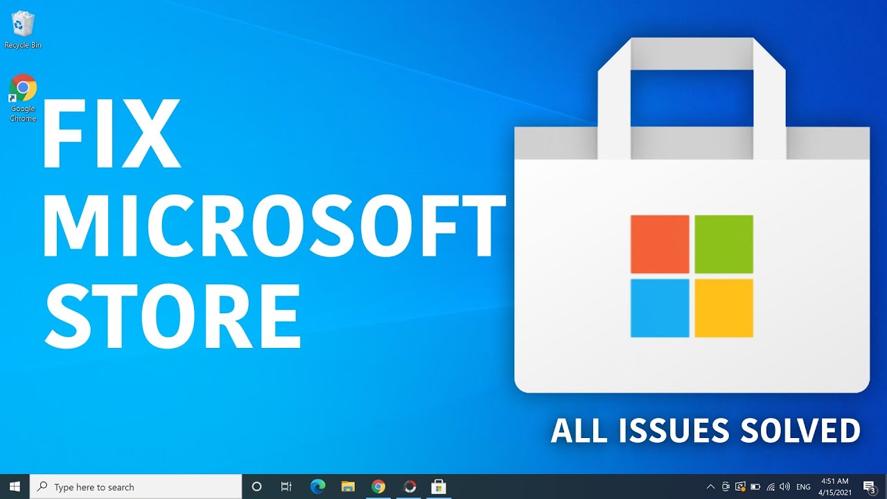 Исправление проблемы с работой Microsoft Store в Windows 10 — переустановка Microsoft Store