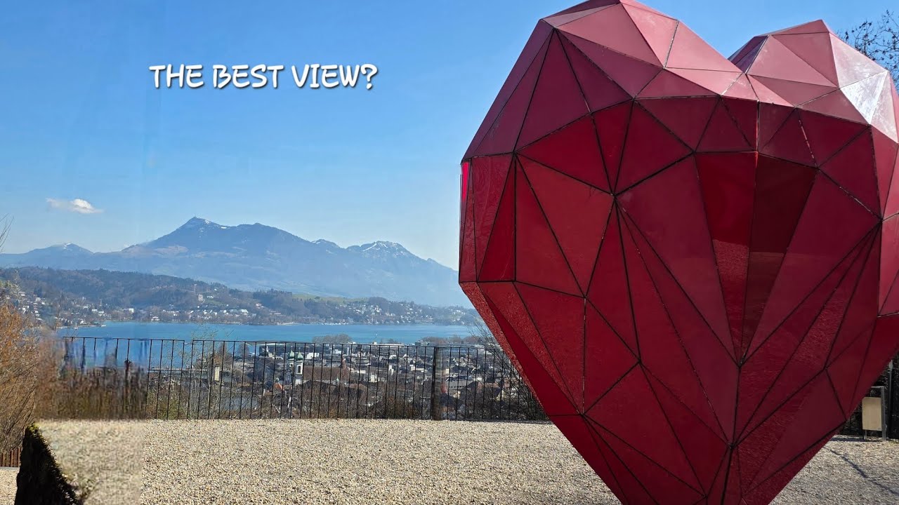 “YOU Haven’t Seen Lucerne Like This! 🇨🇭 | View from Château Gütsch”