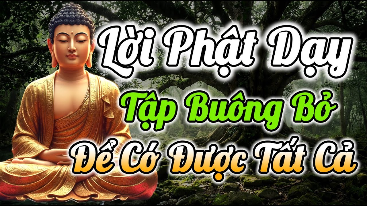 Tập Buông Bỏ Để Có Tất Cả | Lời Phật Dạy Hóa Giải Mọi Khổ Đau