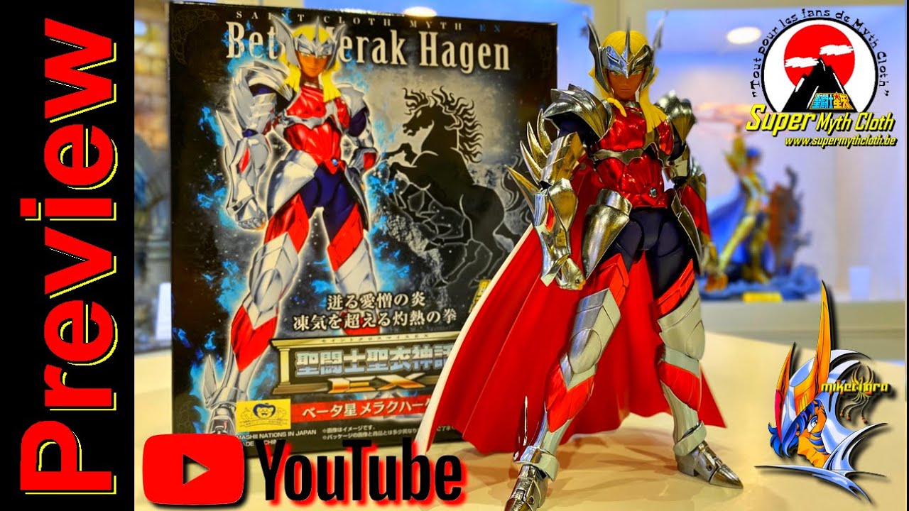 Saint Seiya Myth Cloth - La Collection de miketigra 2.0 : Hagen de Merak Beta EX Preview