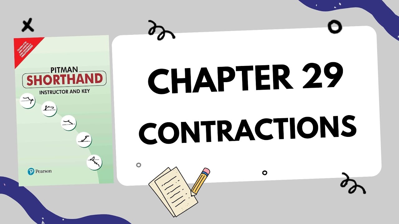 English Pitman Shorthand : Chapter 29 