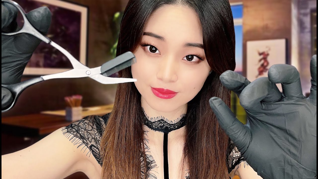 [ASMR] Relaxing Beauty Salon ~ Eyebrow and Lashes