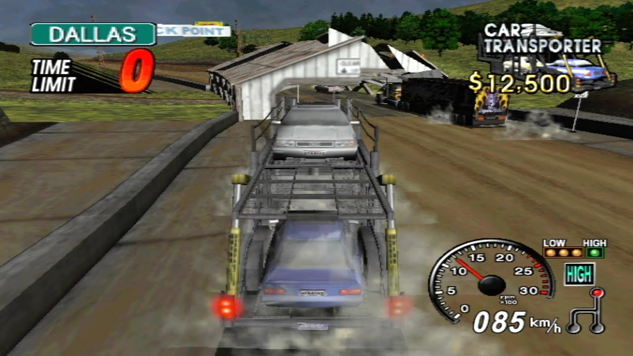 18 Wheeler: American Pro Trucker Longplay Gameplay 4K [1999] - [Sega Dreamcast]
