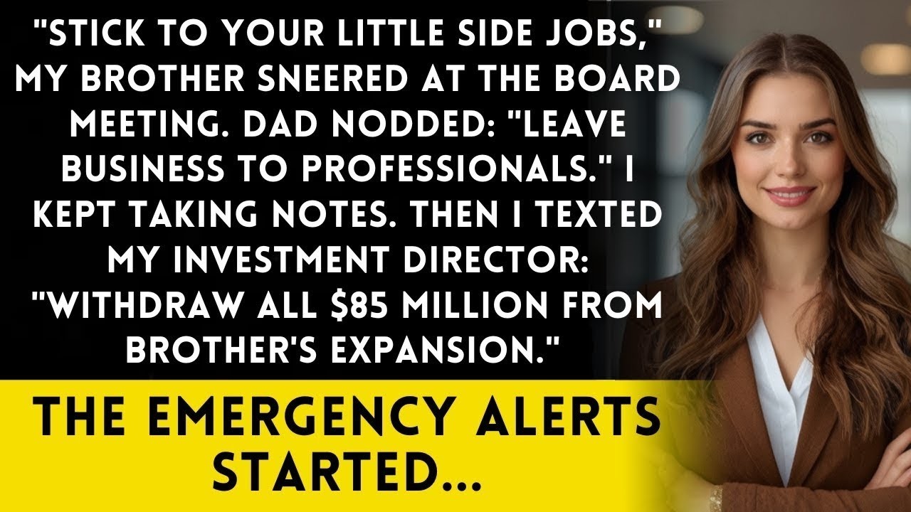 My Brother Said I Didn’t Understand Business — Then His $85M Funding Vanished