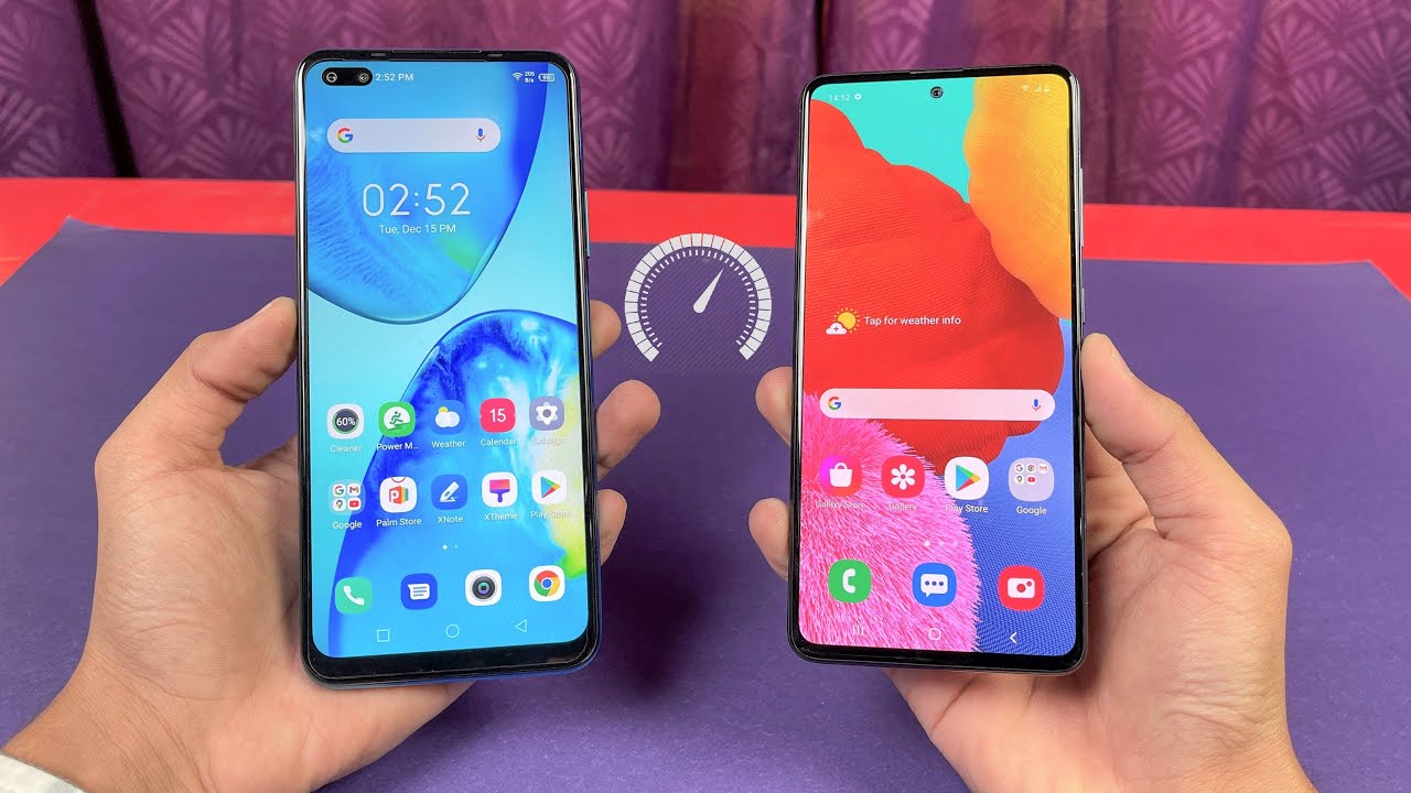 Infinix Note 8 (6 ГБ) против Samsung Galaxy A51 (6 ГБ) — тест скорости!