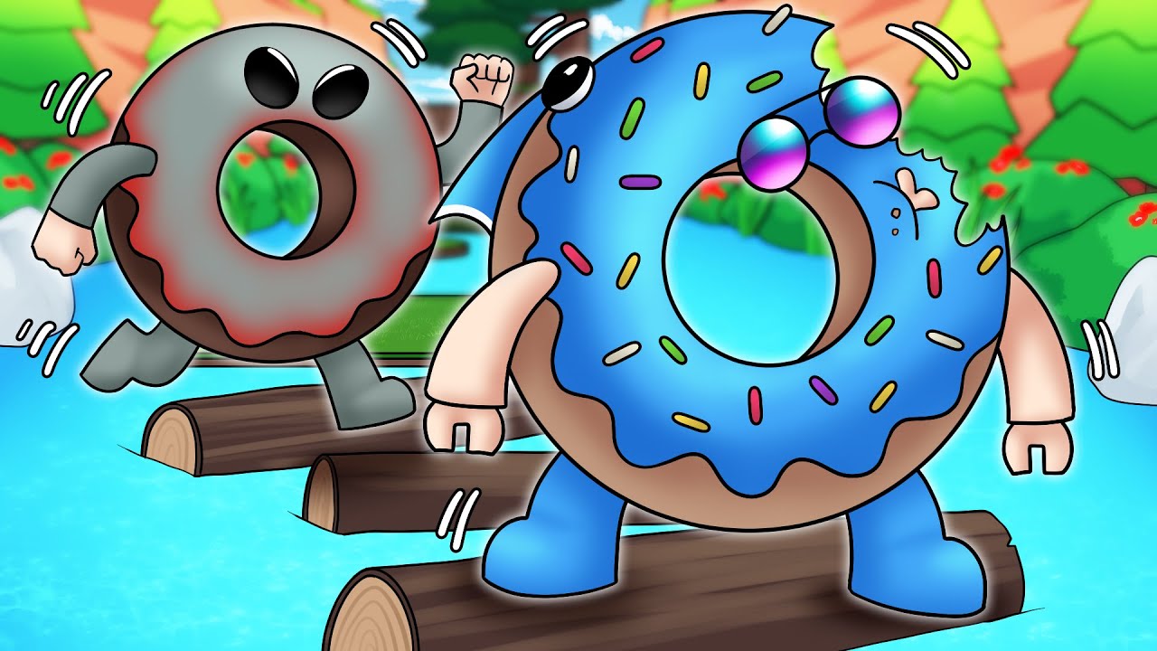 พวกเรากลายเป็นโดนัท! | Roblox : Obby But You're a Donut