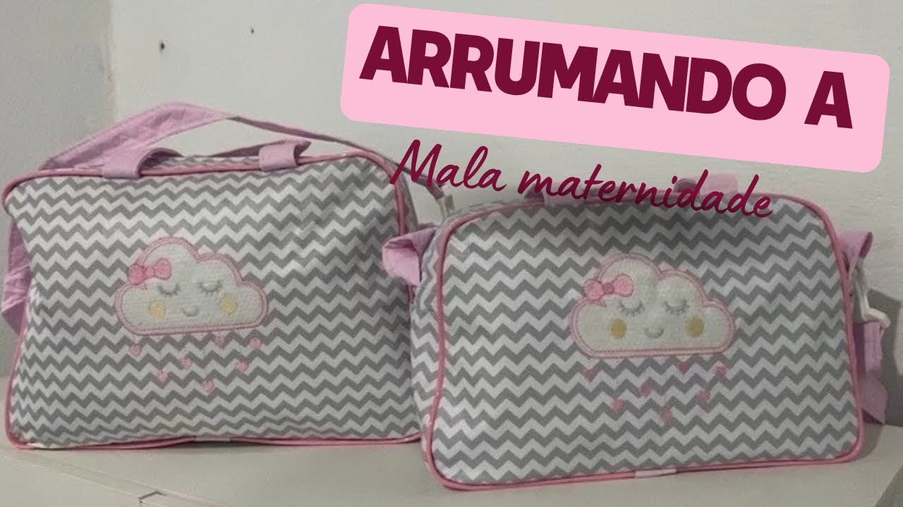 Arrumando a Mala maternidade da Maria Helena 