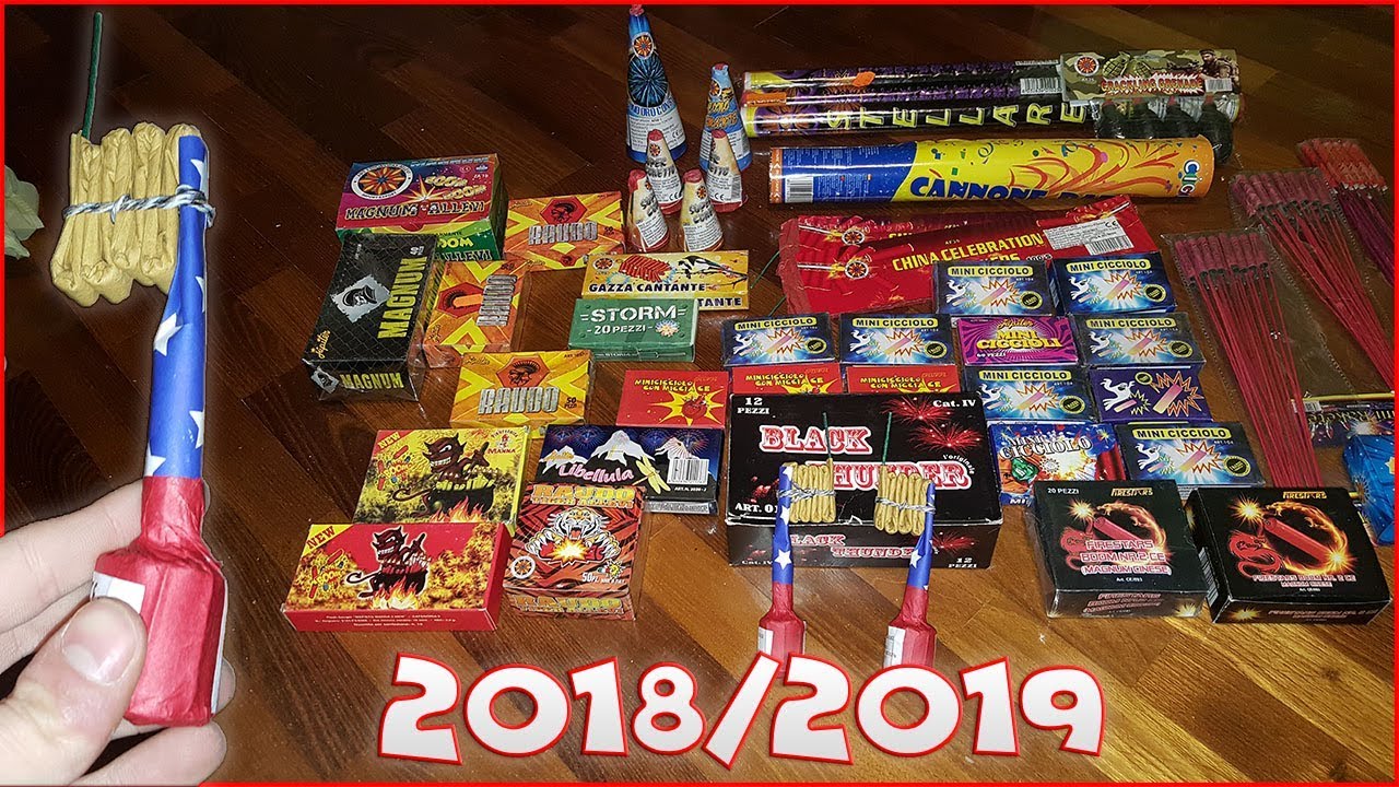 💣Carico di Botti di Capodanno 2018/2019!