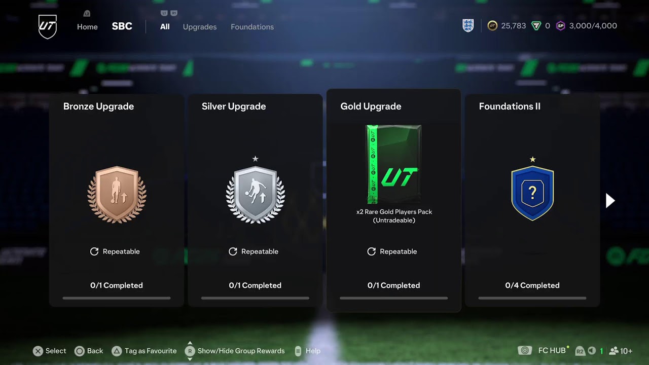 Doing SBCS in FC25