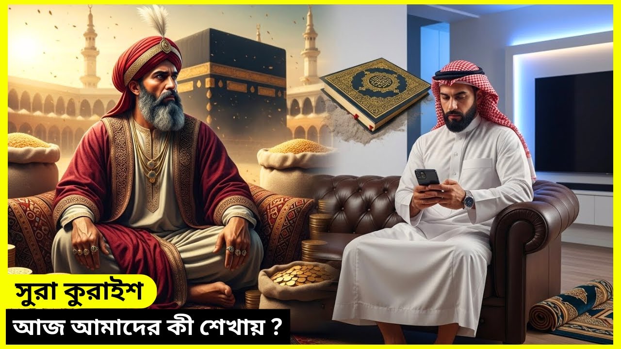 সুরা কুরাইশ আজ আমাদের কী শেখায় ? sura quraysh,হিকমা সিনেমাটিক