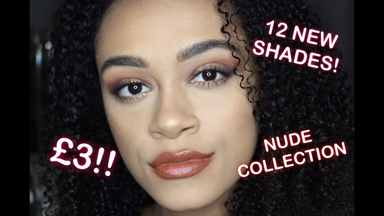 NEW Makeup Revolution Nudes Collection | Review & Swatches!
