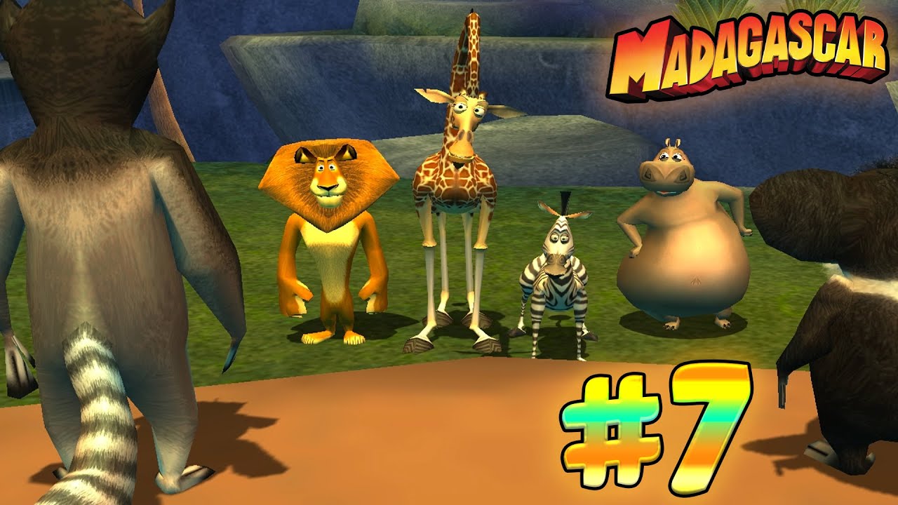 Madagascar: The Game - Walkthrough Level 7 - Jungle Banquet (PC, 2005)