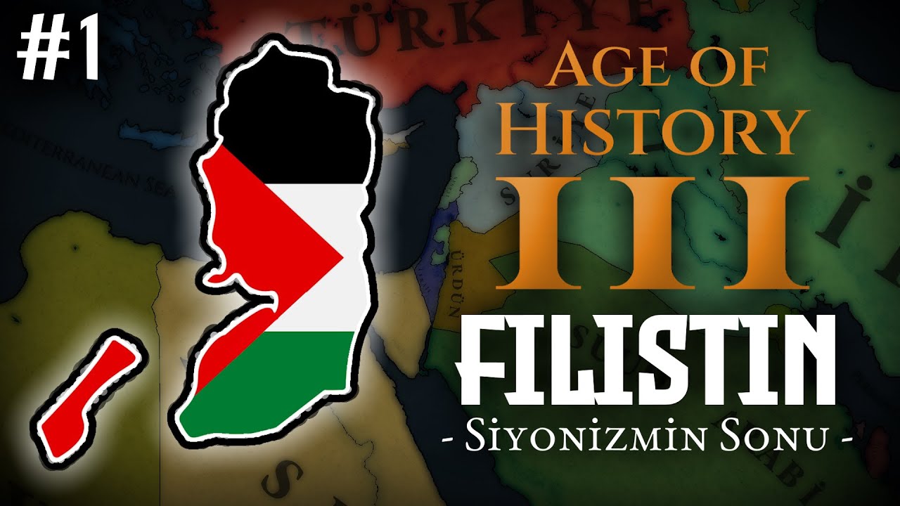 İŞGALDEN KURTULMAK⚔ | Age of History 3 - FİLİSTİN | Bölüm 1