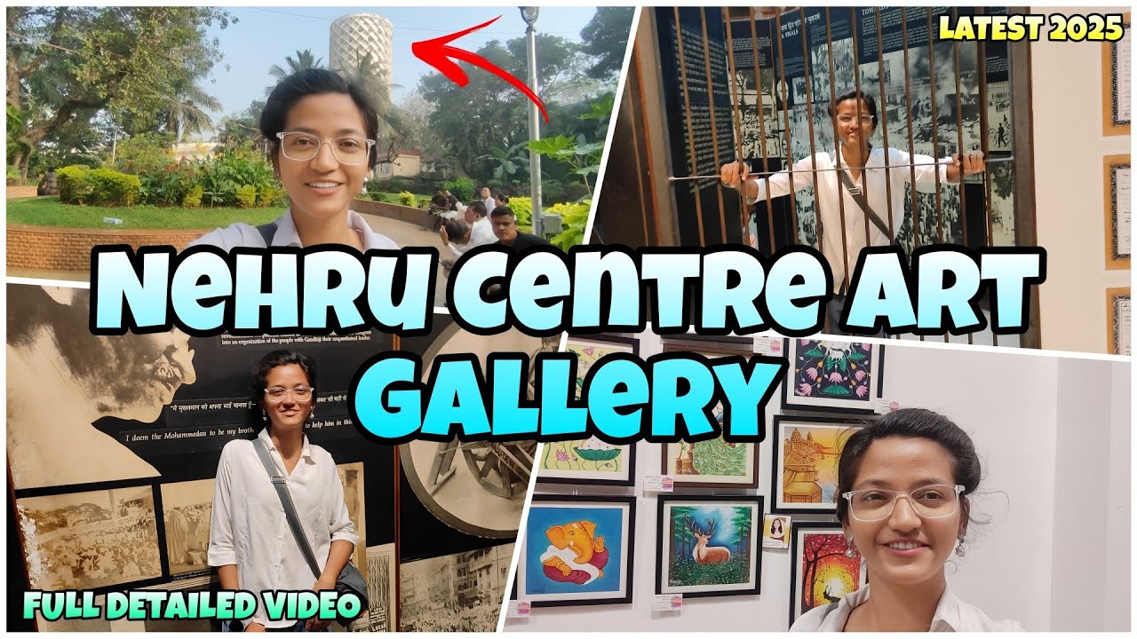 Nehru Centre Art gallery || Full Tour || How To Reach Nehru Art Gallery | Full Detailed Video
