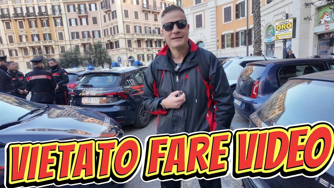 Vietato Fare i Video Bloccato mentre facevo un video