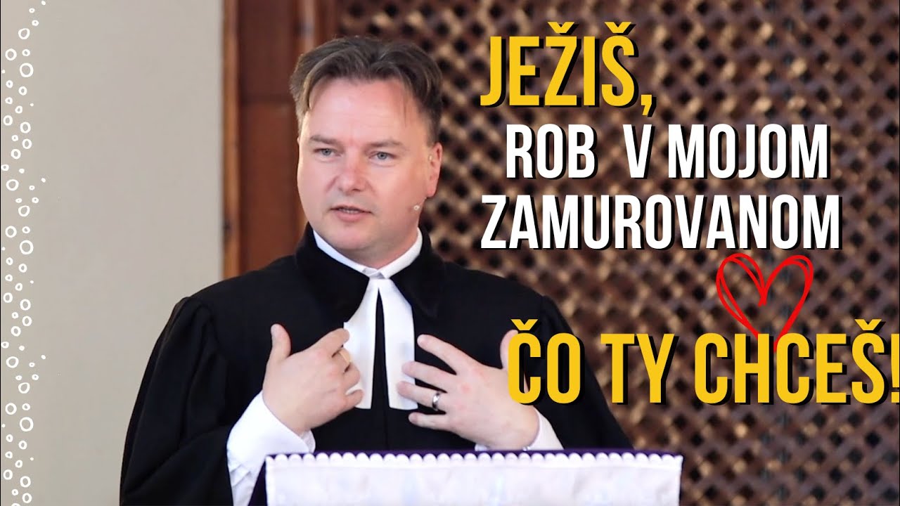 Ježiš, rob v mojom zamurovanom ❤️ čo Ty chceš! | Pôst 2023 | Tibor Jančík