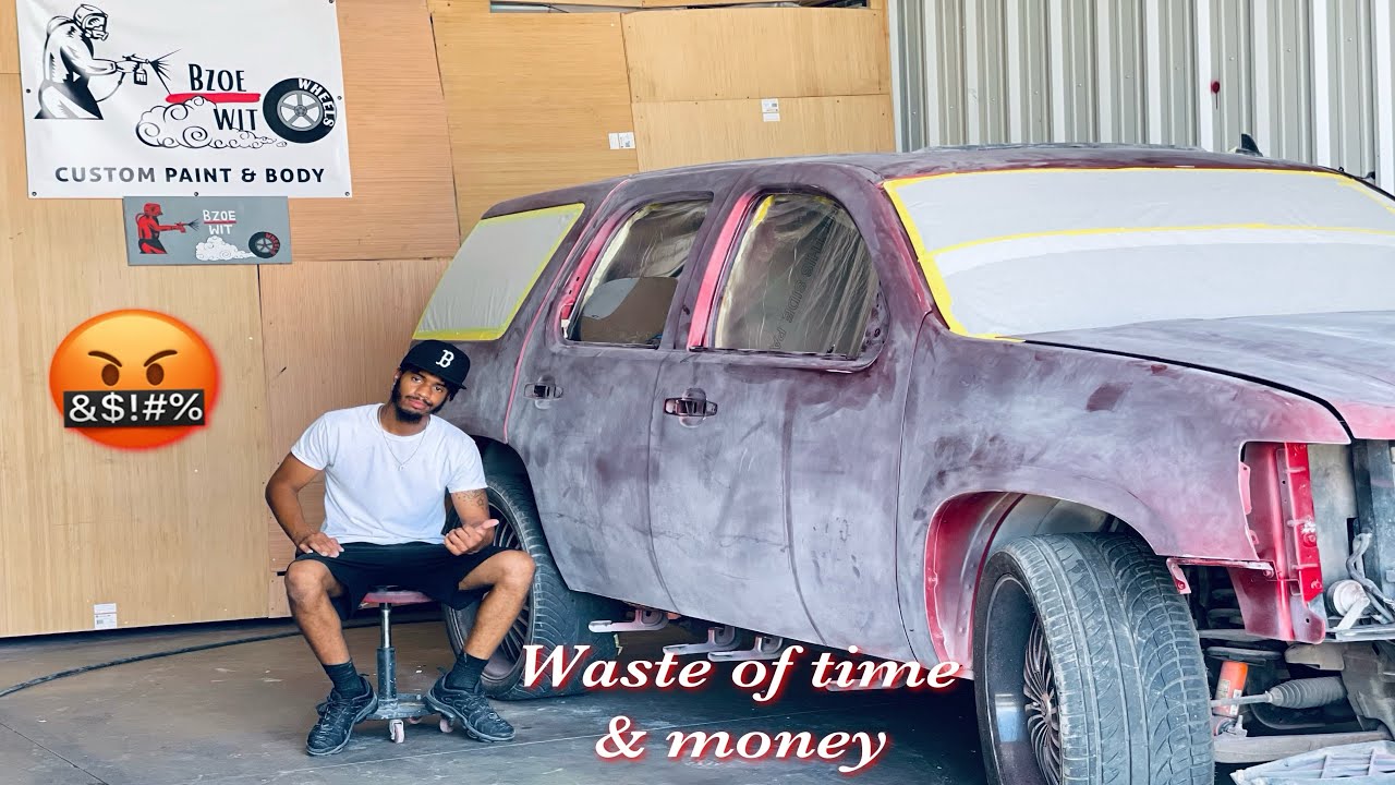 $5000+ Candy paint mistake! ￼#notgood