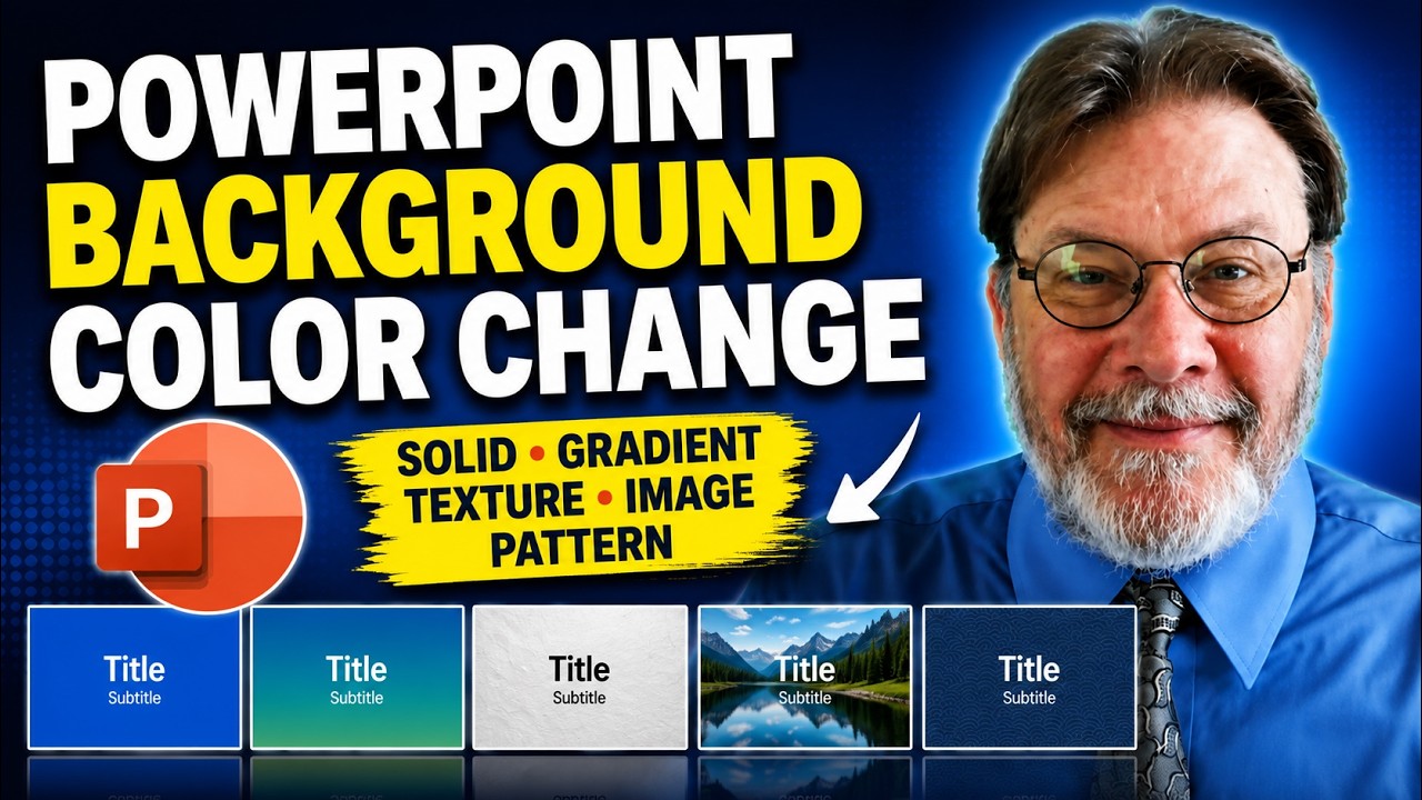 PowerPoint Background Color Change