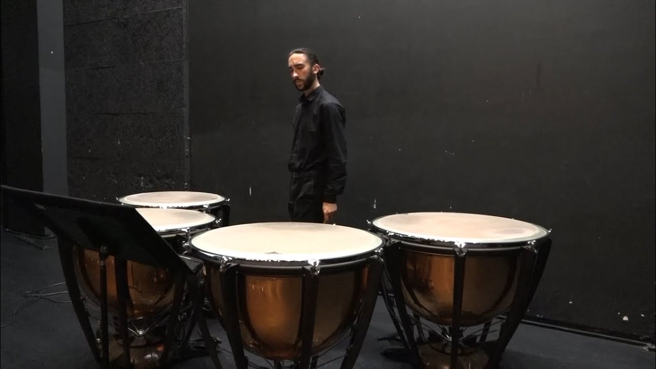 Etude no°16 for timpani - J.Delécluse