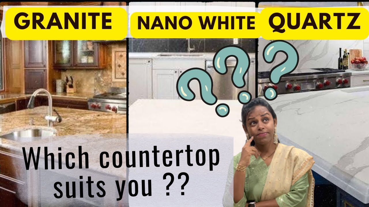 Indian kitchen countertop ని ఎలా select చేసుకోవాలి ||Full information about kitchen countertops.