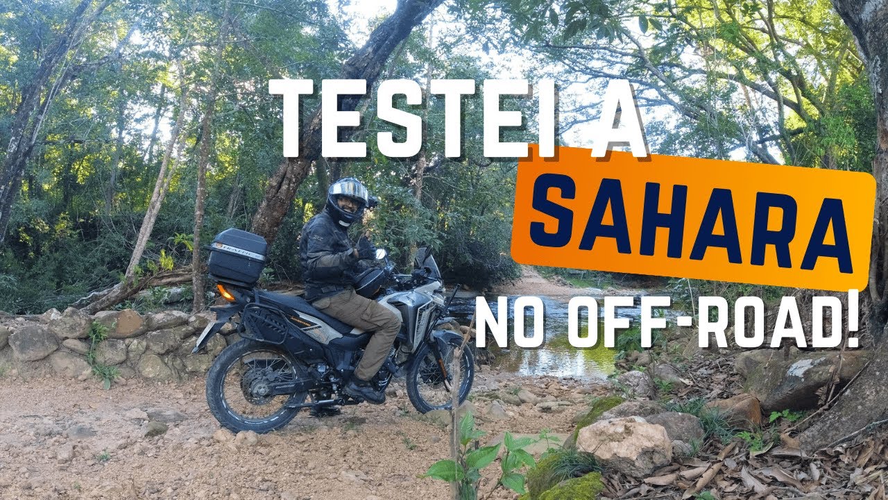 Aventura na trilha dos sete rios com a Sahara 300!