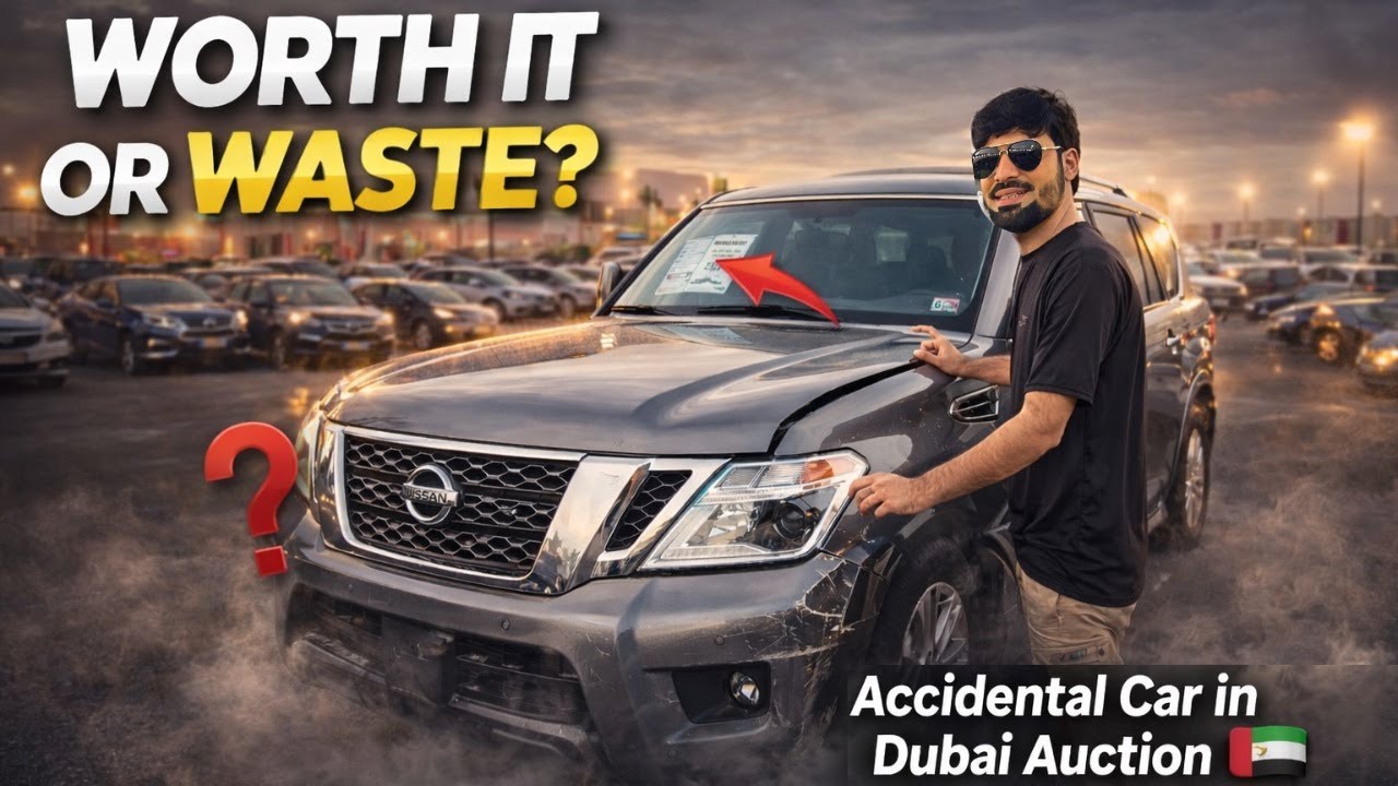 This Accident Car Looked Cheap… But Was It? 😳 | Accident Car from Dubai Auction