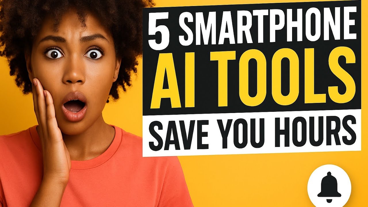 5 Smartphone AI Tools That&rsquo;ll Save You HOURS of work Today!