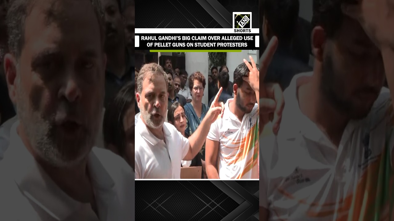 &ldquo;Pellet gun was used at&hellip;&rdquo;: LS LoP Rahul Gandhi&rsquo;s Big claim on police action against protesters