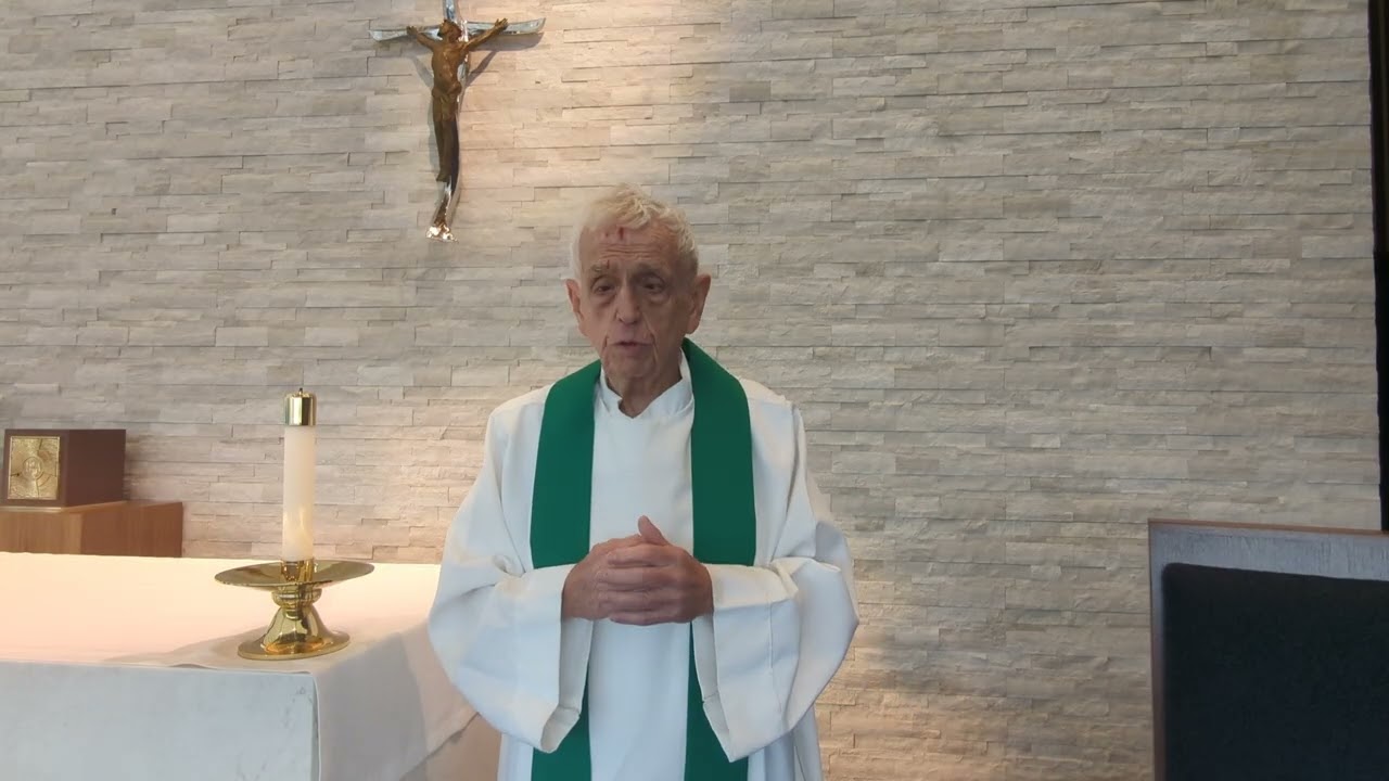 Fr. Larry Gillick's Homily for the 29th Sunday of Ordinary Time, Oct 19, 2025.
