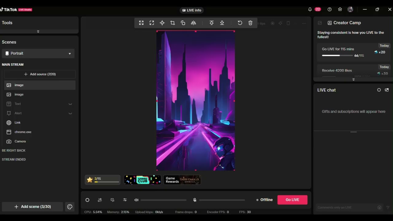 🚀 Как добавить наложения в TikTok Live Studio за 90 секунд! (Простая настройка) 2025