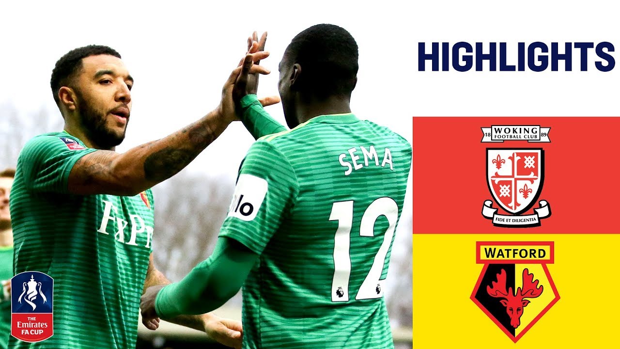 Watford Prove Too Strong For Non-League Woking | Woking 0-2 Watford | Emirates FA Cup 18/19