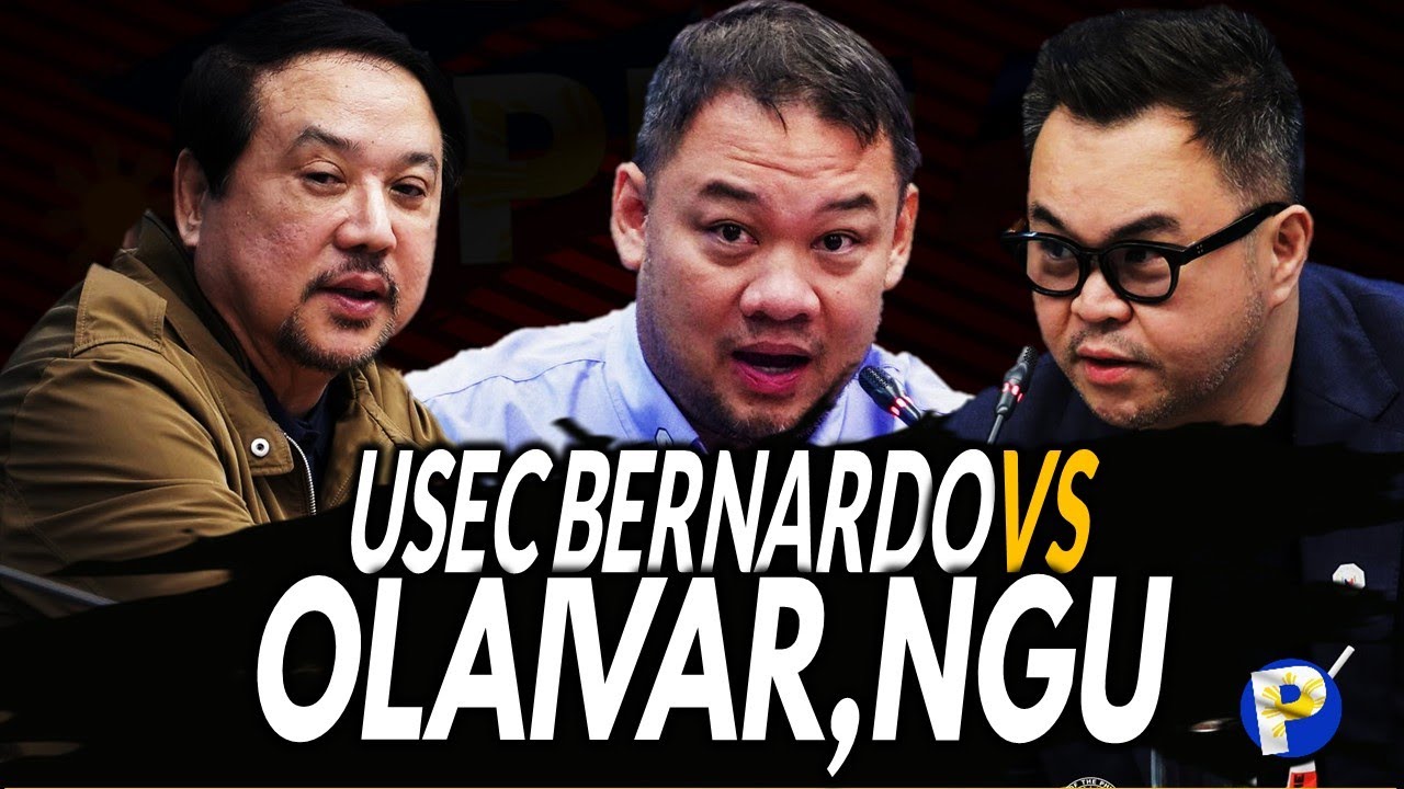 Olaivar, Ngu HARAP-harapang kinontra si Bernardo sa mga paratang na kobrahan sa flood control