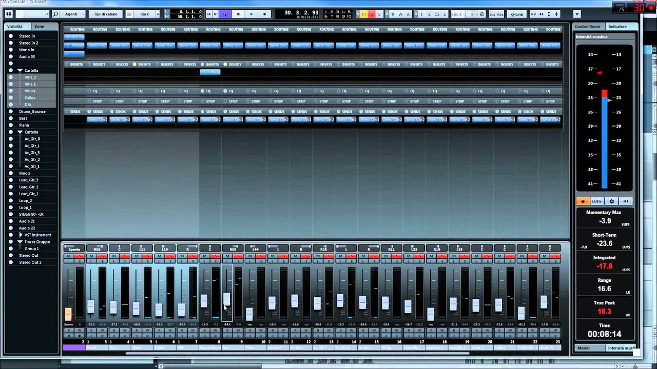 CUBASE 7 - Recensione - I MIX CONSOLE