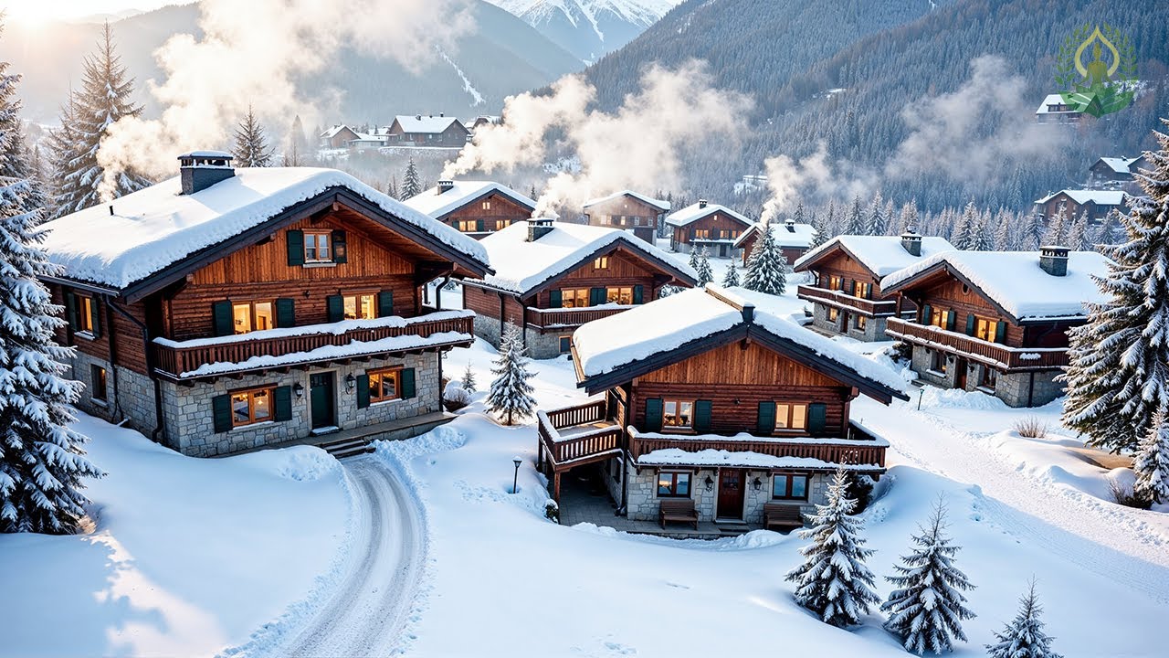 (No Ads) Beautiful Winter Music ❄️ Beautiful Relaxing Music For Calming The Soul With Gentle Tunes 1