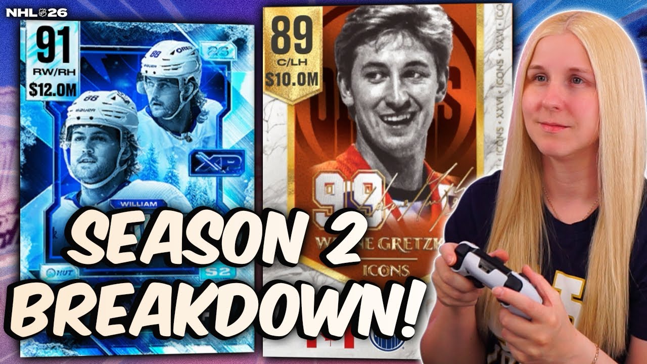 Co NOWEGO w sezonie 2 gry NHL 26 HUT, w tym CAŁKOWITY reset i nowe karty?