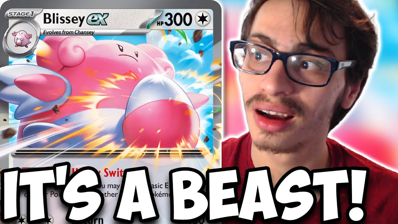 Blissey ex Is An ABSOLUTE Beast! 400 HP Hard To KO Combo w/Munkidori! PTCGL