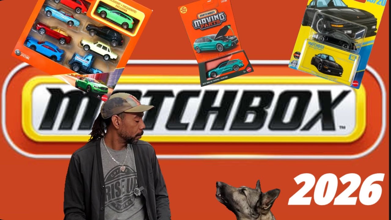 Компания Matchbox нацелена на конкуренцию с Hot Wheels в 2026 году.