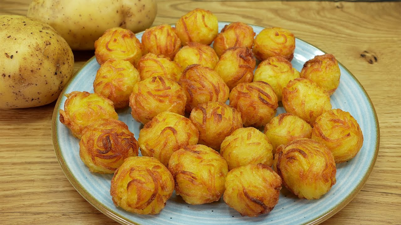 Всего 2 ингредиента! Всего 3 картофелины! Очень простой и вкусный рецепт картофеля. 5 лучших рецепта