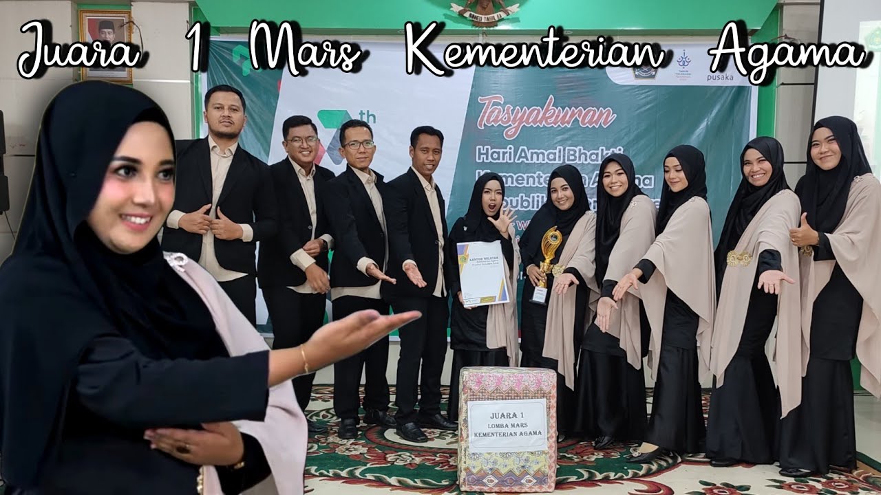 Juara 1 Mars Kementerian Agama tingkat provinsi Sumatera Barat