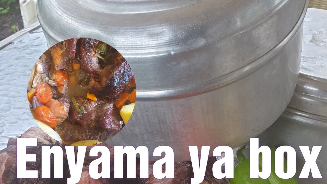 Yiga okufumba Enyama ya box(boil) - original ugandan recipe