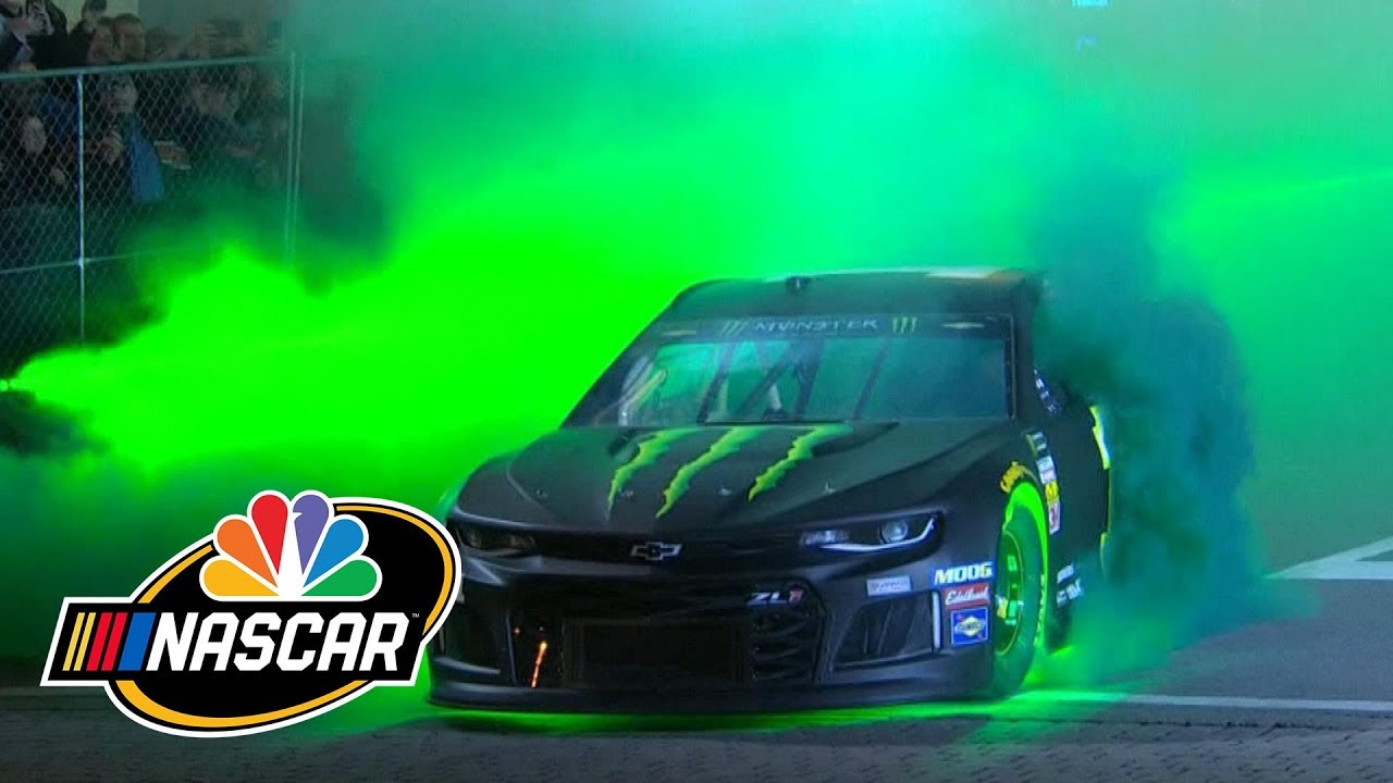 NASCAR America Burnouts on Broadway in Nashville, Tennessee (Full Version) | Motorsports on NBC