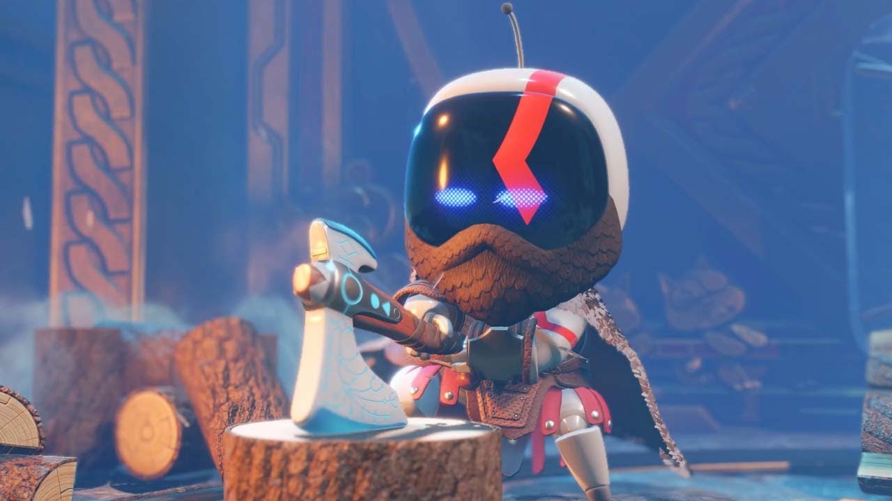 Astro Bot Becomes God of War (Astro Bot)